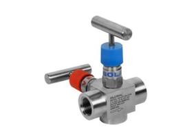 Two Valve (Three-way) Manifold for Pressure Instruments 