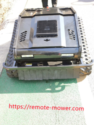 Remote Control Lawn Mower&Black Panther 800 Zdalnie sterowana kosiarka gasienicowa spacer po stoku Commercial