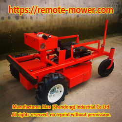 2WD Remote Control Slope Mower MAX narzedzia do pielenia&kerteszkedes two-wheel drive dla rolnictwa