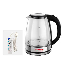 Glass Body Electric Kettle With Free Extension Cord  from BUYMODE
