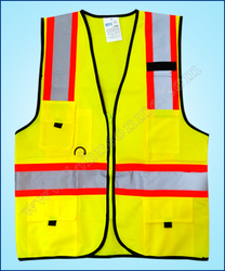 HIGH VISIBILITY VEST FABRIC/NET TYPE  from JOHNSON TRADING