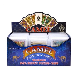Camel Plastic Playing Cards from FAKHRUDDIN GENERAL TRADING COMPANY L.L.C.