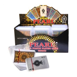 Pearl Plastic Playing Cards from FAKHRUDDIN GENERAL TRADING COMPANY L.L.C.