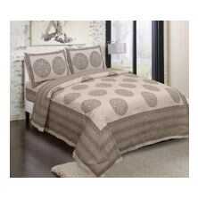 Double Bedsheet With 2 Pillow Cover