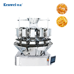14 head multihead weigher nut and snack food packaging machine combination scale weighing packing scale