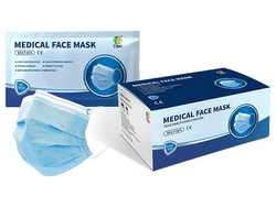 3 Ply Type II Medical Disposable Mask CE marked and meets the requirements of EN14683:2019 Type II