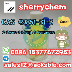 Wholesale Price 2-Bromovalerophenone - Hot Quality CAS 49851-31-2 Liquid 2-Bromo-1-Phenyl-Pentan-1-One in Stock Good Price  from HUBEI AOKS BIO-TECH CO.LTD