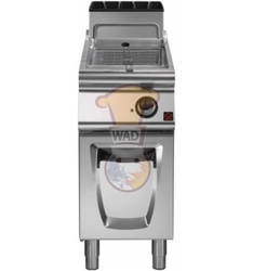 Gas fryer on cabinet from WAHAT AL DHAFRAH
