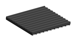 Ribbed Rubber Pad