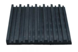 Ribbed Rubber Pad