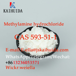 Methylamine hydrochloride cas 593-51-1  ella@jskaihuida.com