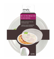 Evriholder Simply Served Simps Microwave Covers 5 Piece Set