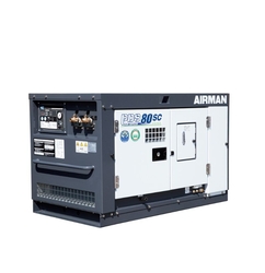 80 cfm Air compressor – Airman PDS80SC-5C5 -After-Cooler type from SILVER LINE CONSTRUCTION & MACHINERY RENTAL LLC