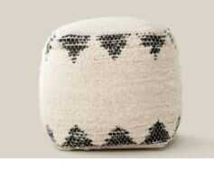 HANDWOVEN POUFS from HOME AND SOUL FURNITURE