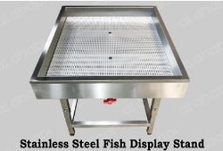 Stainless Steel Fish Display Stand