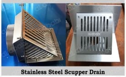 Stainless Steel Scupper Drain