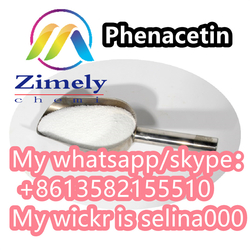 Manufactory supply Phenacetin CAS:62-44-2 from HEBEI ZIMELY BIOLOGICAL CO., LTD.,