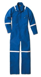 COVERALL WITH REFLECTIVE TAPE 