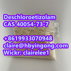 Fast And Safe Delivery Deschloroetizolam CAS  40054-69-1;wickr: rtcarry from HEBEI YINGONG NEW MATERIAL TECHNOLOGY CO.,LTD.