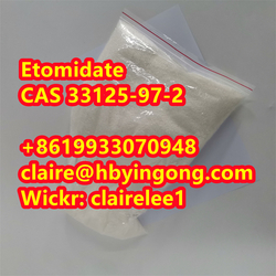 Fast And Safe Delivery Etomidate CAS 33125-97-2 