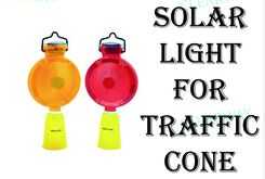 Solar Flash Light For Traffic Cone