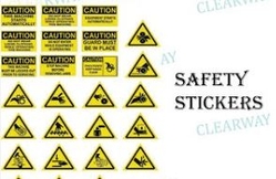 SAFETY STICKERS  from BUILDING MATERIALS TRADING
