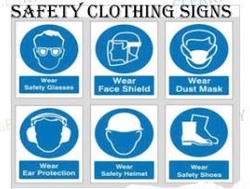 SAFETY CLOTHING SIGNS DEALERS