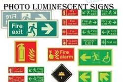 Photo Luminescent Signs Dealer In Abudhabi ,uae