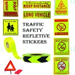 Traffic Safety Reflective Sticker Dealer In Mussafah , Abudhabi ,uae