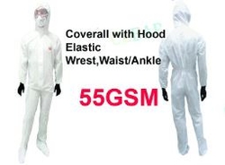 COVERALL WITH CHEMICAL PROTECTION 