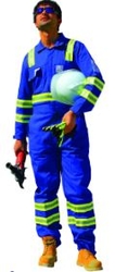 Coverall With Dual Fr Reflective Tape Dealers