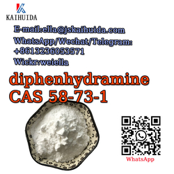 Global hot sale Diphenhydramine cas 58-73-1,Diphenhydramine HCL cas 147-24-0