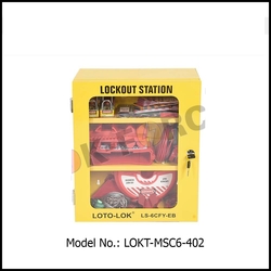 LOTO LOTO MECHANICAL KIT STEEL CABINET – Lockout Station Supplier in UAE  from RIG STORE FOR GENERAL TRADING LLC