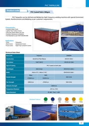 Dutarp tarpaulin 580 gsm PAF 16 tac 060 Supplier in UAE