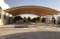 CAR PARKING SHADES INSTALLATION IN SHARJAH 