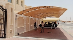 SHARJAH CAR PARKING SHADES INSTALLATION  from CAR PARKING SHADES & TENTS