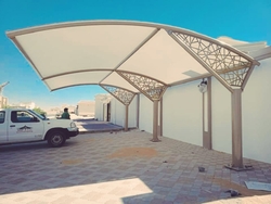 SHARJAH CAR PARKING SHADES CONSTRUCTION 