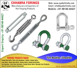 Turn Buckles manufacturers, Suppliers, Distributors, Stockist and exporters in India +91-98140-44427 https://www.eyeboltindia.com