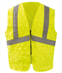 Occunomix MiraCool Plus Evaporative High Viz Cooling Vest Supplier in UAE from RIG STORE FOR GENERAL TRADING LLC