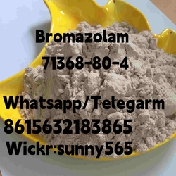 Safe delivery Bromazolam cas71368-80-4 from JIANGSU BANGDEYA NEW MATERIAL TECHNOLOGY CO., LT