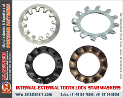 Internal External Tooth Lock Star Washers Manufacturers Exporters Wholesale Suppliers in India Ludhiana Punjab Web: https://www.skfasteners.com Mobile: +91-9815976068, 9815986068