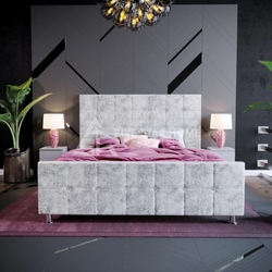 Upholstered Bed Modern Design 