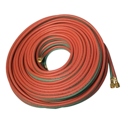 BEST WELDS GRADE R TWIN-LINE WELDING HOSE 1/4 IN X 25 FT BB FITTINGS ACETYLENE AND OXYGEN from RIG STORE FOR GENERAL TRADING LLC