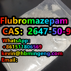 CAS :2647-50-9  Flubromazepam,China factory direct sales