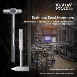 Stainless Steel Non Magnetic SS Hammers from BOMBAY TOOLS CENTRE BOMBAY PRIVATE LIMITED