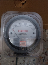 GEMTECH Differential Pressure Gauge Range 0-20 Kilopascals