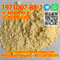 99% Purity 5F-MDMB-PICA/5F-MDMB-2201/1971007-88-1 WhatsApp: +86 15297595559 from HEBEI MEICHANG TECHNOLOGY CO., LTD. 