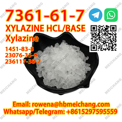 Top Quality CAS 7361-61-7 xylazine free base WhatsApp: +86 15297595559 from HEBEI MEICHANG TECHNOLOGY CO., LTD. 