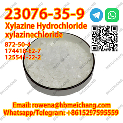 Factory Grade Cas 23076-35-9 Xylazine Hydrochloride Whatsapp: +86 15297595559