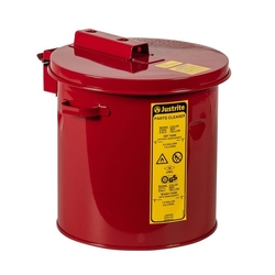 JUSTRITE 2 Gallon Dip Tank for Cleaning Parts, Manual Cover With Fusible Link, Steel, Part no - 27602 from WESTERN CORPORATION LIMITED FZE